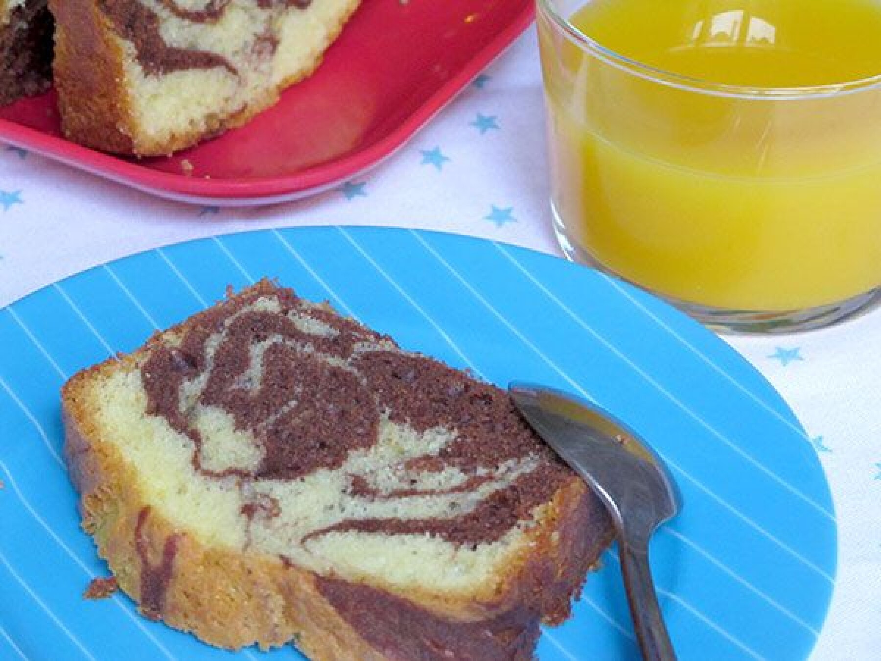 Recette Gâteau marbré