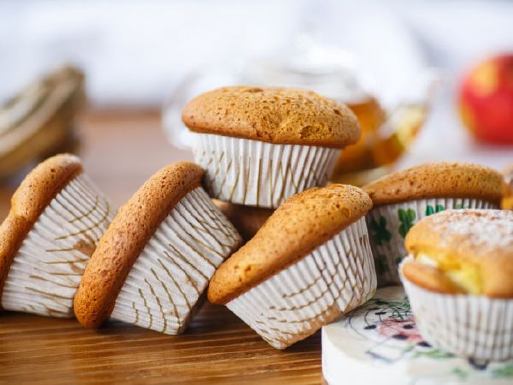 Recette : Muffins crumble aux pommes