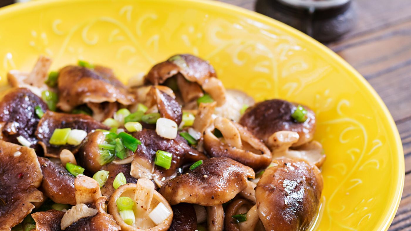 recette poelee shiitake